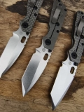 SMF Tanto Ti Folding Knife (3.9" Stonewash Plain) (3) SMF Tanto Ti Folding Knife (3.9" Stonewash Plain) (3)