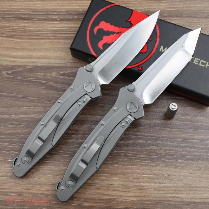 Socom Delta Frame Lock Knife Titanium (4" Satin) (2) Socom Delta Frame Lock Knife Titanium (4" Satin) (2)