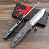 Socom Delta Frame Lock Knife Titanium (4" Satin) (5) Socom Delta Frame Lock Knife Titanium (4" Satin) (5)