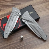 Socom Delta Frame Lock Knife Titanium (4" Satin) (7) Socom Delta Frame Lock Knife Titanium (4" Satin) (7)