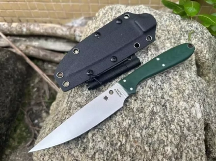 Spyder Co Sprig Fixed Blade Knife FB37 (4.25" Green) Spyder Co Sprig Fixed Blade Knife FB37 (4.25" Green)