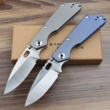 Strider Knives SnG Titanium (3.5" Stonewash Plain) Strider Knives SnG Titanium (3.5" Stonewash Plain)