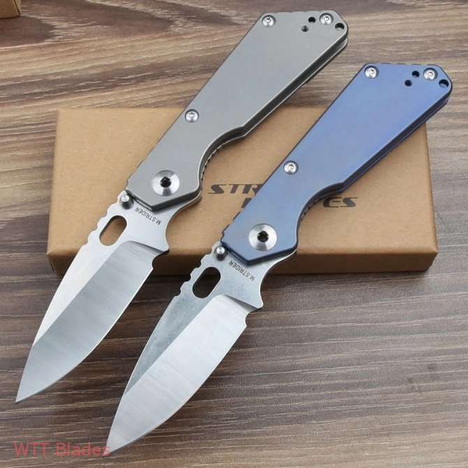 Strider Knives SnG Titanium (3.5" Stonewash Plain) Strider Knives SnG Titanium (3.5" Stonewash Plain)