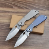 Strider Knives SnG Titanium (3.5" Stonewash Plain) (2) Strider Knives SnG Titanium (3.5" Stonewash Plain) (2)