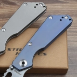 Strider Knives SnG Titanium (3.5" Stonewash Plain) (5) Strider Knives SnG Titanium (3.5" Stonewash Plain) (5)