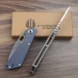 Strider Knives SnG Titanium (3.5" Stonewash Plain) (6) Strider Knives SnG Titanium (3.5" Stonewash Plain) (6)