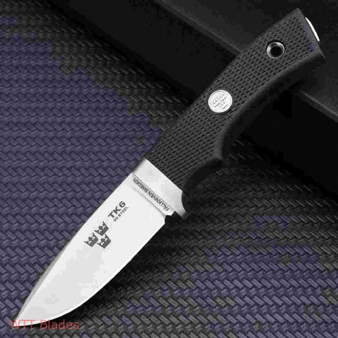 Tre Kronor Hunter Fixed Blade w/ Zytel Sheath (3.1" Satin) TK6Z (2) Tre Kronor Hunter Fixed Blade w/ Zytel Sheath (3.1" Satin) TK6Z (2)
