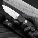 Tre Kronor Hunter Fixed Blade w/ Zytel Sheath (3.1" Satin) TK6Z (3)