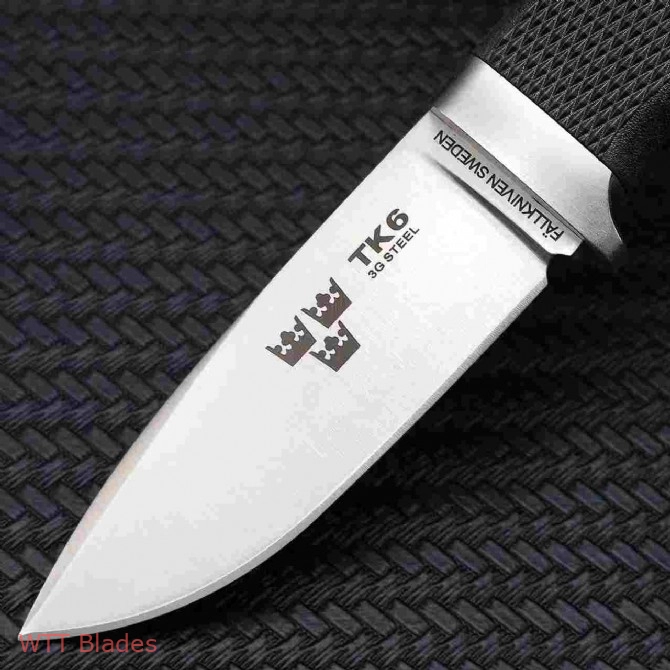 Tre Kronor Hunter Fixed Blade w/ Zytel Sheath (3.1" Satin) TK6Z (5)