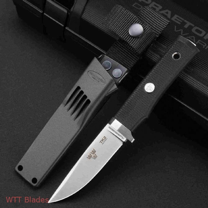 Tre Kronor TK2 Fixed Blade Knife (4" Satin) Tre Kronor TK2 Fixed Blade Knife (4" Satin)