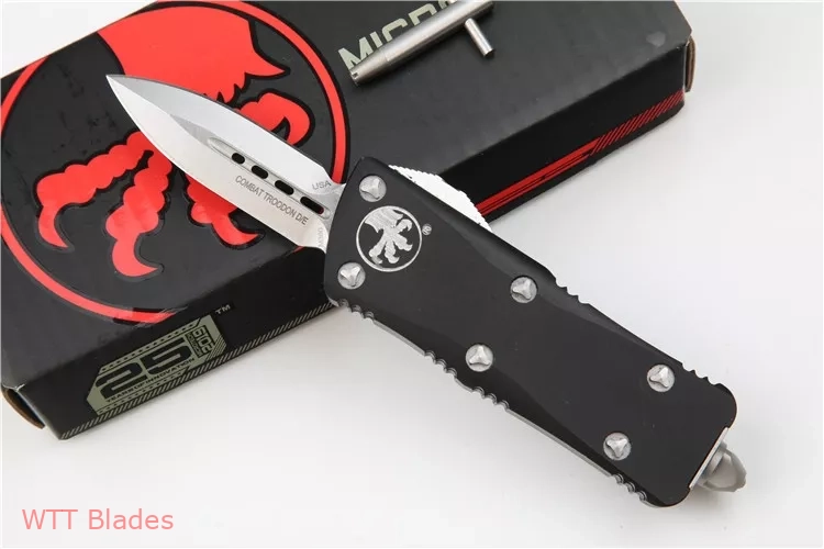 Troodon Mini D/E CA Legal OTF Automatic Black-2 (1.9" SW) Troodon Mini D/E CA Legal OTF Automatic Black-2 (1.9" SW)