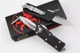 Troodon Mini T/E CA Legal OTF Automatic Knife Black-2 (1.9" Stonewash) (3) Troodon Mini T/E CA Legal OTF Automatic Knife Black-2 (1.9" Stonewash) (3)