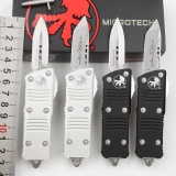 Troodon Mini T/E CA Legal OTF Automatic Knife White (1.9" Stonewash) (6) Troodon Mini T/E CA Legal OTF Automatic Knife White (1.9" Stonewash) (6)