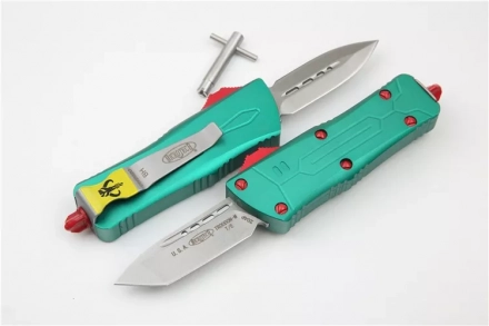 Troodon Mini T/E Tanto Bounty Hunter OTF Auto Knife (1.9" Apocalyptic) Troodon Mini T/E Tanto Bounty Hunter OTF Auto Knife (1.9" Apocalyptic)