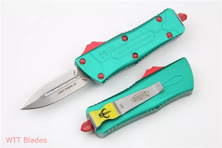 Troodon Mini T/E Tanto Bounty Hunter OTF Auto Knife (1.9" Apocalyptic) (2) Troodon Mini T/E Tanto Bounty Hunter OTF Auto Knife (1.9" Apocalyptic) (2)