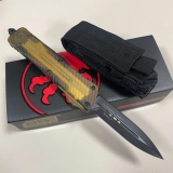 Ultem Combat Troodon D/E Automatic Knife (3.8" DLC Black) Ultem Combat Troodon D/E Automatic Knife (3.8" DLC Black)