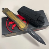 PEI Ultem Combat Troodon D/E Automatic Knife (3.8" DLC Black) PEI Ultem Combat Troodon D/E Automatic Knife (3.8" DLC Black)