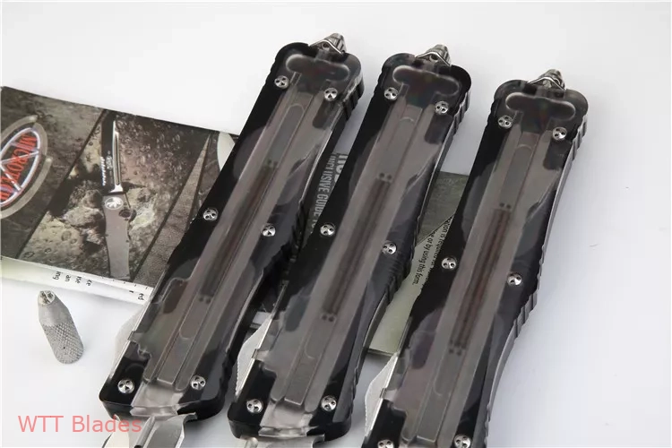 Ultem Combat Troodon D/E Automatic Knife (3.8" Satin) (5) Ultem Combat Troodon D/E Automatic Knife (3.8" Satin) (5)