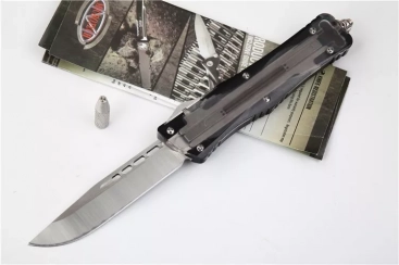 Ultem Combat Troodon S/E Auto Knife Ultem (3.8" Satin) Ultem Combat Troodon S/E Auto Knife Ultem (3.8" Satin)