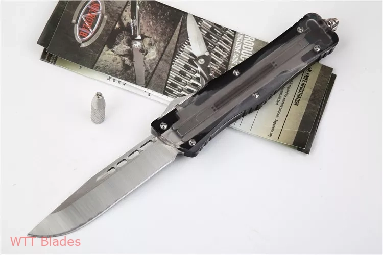 Ultem Combat Troodon S/E Auto Knife Ultem (3.8" Satin)