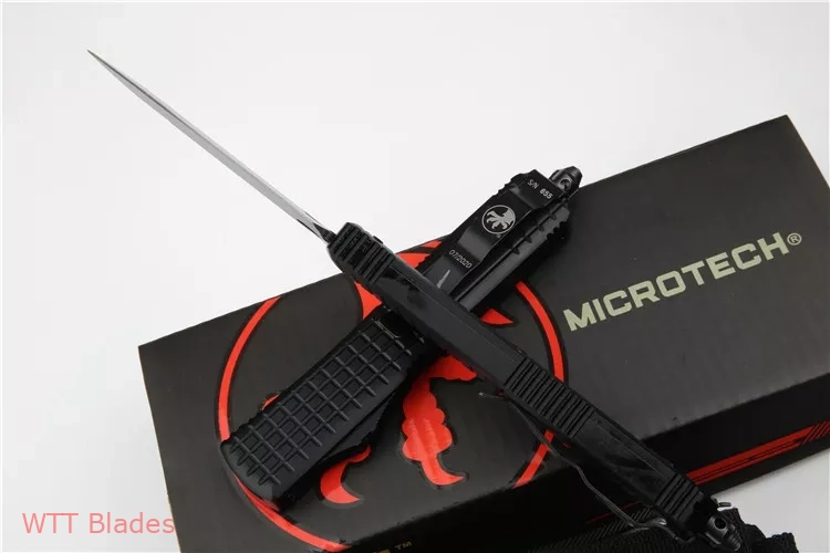 Ultratech Delta Hellhound Tanto OTF Auto Knife Frag Black AL (3.4" DLC) (7) Ultratech Delta Hellhound Tanto OTF Auto Knife Frag Black AL (3.4" DLC) (7)