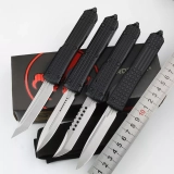 Ultratech Delta Hellhound Tanto OTF Auto Knife Frag Black AL (3.4" Stonewash) (3) Ultratech Delta Hellhound Tanto OTF Auto Knife Frag Black AL (3.4" Stonewash) (3)