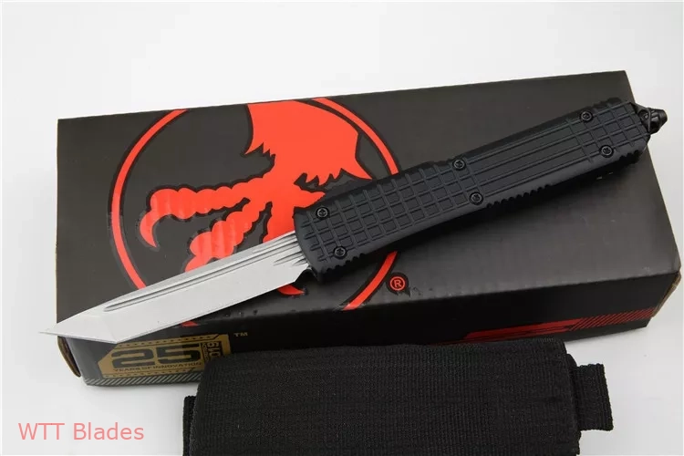 Ultratech Delta T/E OTF Auto Knife Frag Black AL (3.4" Stonewash) Ultratech Delta T/E OTF Auto Knife Frag Black AL (3.4" Stonewash)