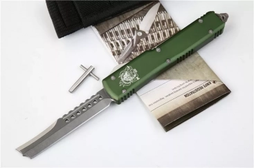 Ultratech Hellhound Razor OTF Automatic Green (3.4" SW)