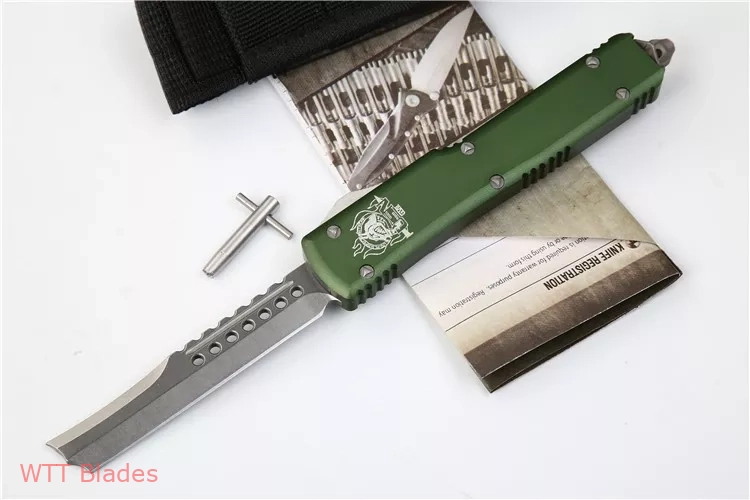 Ultratech Hellhound Razor OTF Automatic Green (3.4" SW) Ultratech Hellhound Razor OTF Automatic Green (3.4" SW)