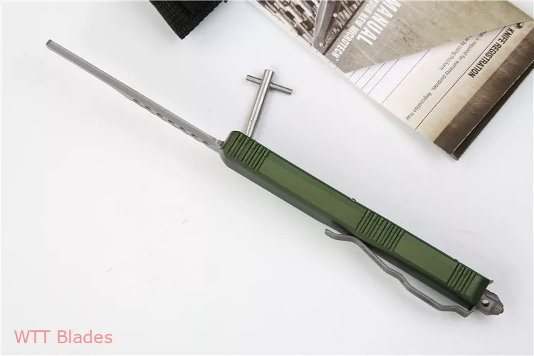 Ultratech Hellhound Razor OTF Automatic Green (3.4" SW) (5) Ultratech Hellhound Razor OTF Automatic Green (3.4" SW) (5)