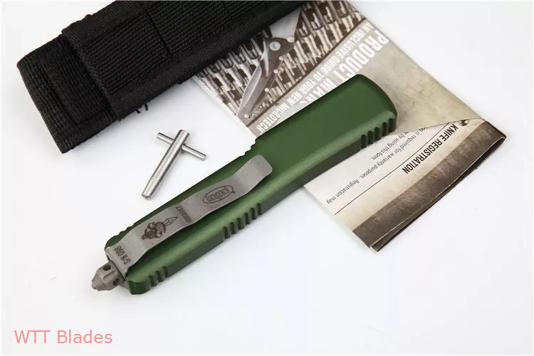 Ultratech Hellhound Razor OTF Automatic Green (3.4" SW) (7) Ultratech Hellhound Razor OTF Automatic Green (3.4" SW) (7)