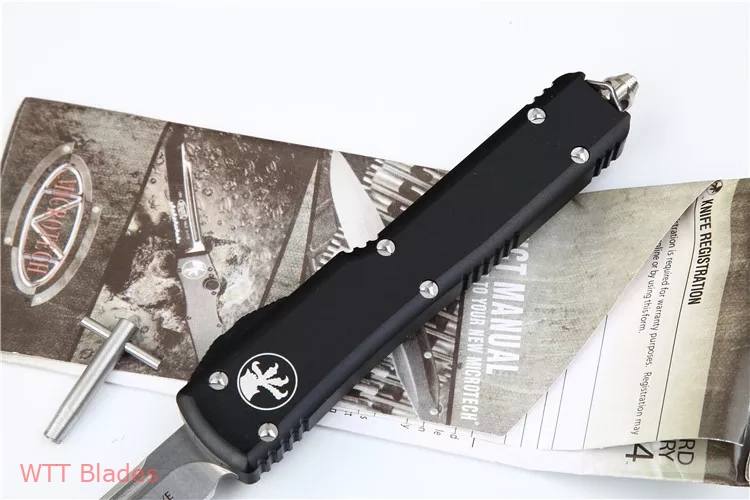 Ultratech S/E OTF Automatic Knife Black (3.4" SW) (4) Ultratech S/E OTF Automatic Knife Black (3.4" SW) (4)