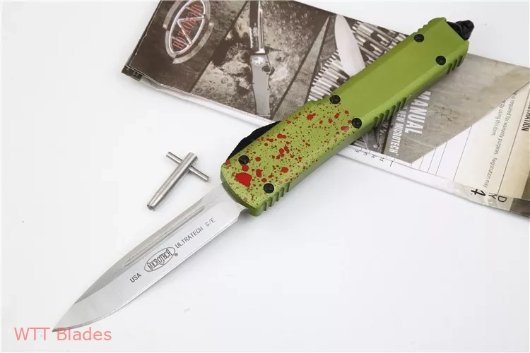 Ultratech S/E OTF Automatic Knife Zombie CC (3.4" Satin) Ultratech S/E OTF Automatic Knife Zombie CC (3.4" Satin)