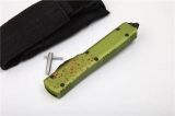 Ultratech S/E OTF Knife Green Zombie Tech CC (3.4" Black) (8) Ultratech S/E OTF Knife Green Zombie Tech CC (3.4" Black) (8)
