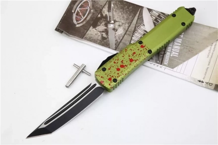 Ultratech Zombie Tech T/E Automatic Knife CC (3.4" Black) Ultratech Zombie Tech T/E Automatic Knife CC (3.4" Black)