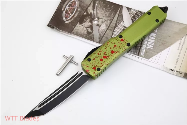 Ultratech Zombie Tech T/E Automatic Knife CC (3.4" Black) Ultratech Zombie Tech T/E Automatic Knife CC (3.4" Black)