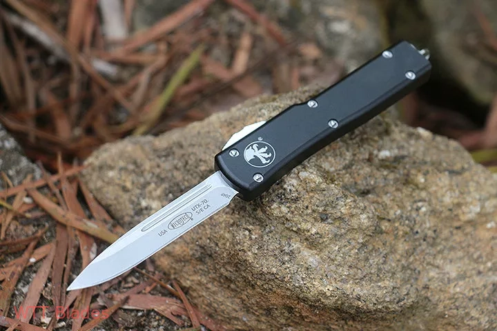 UTX-70 D/A OTF S/E Automatic Knife Black (2.4" Stonewash) UTX-70 D/A OTF S/E Automatic Knife Black (2.4" Stonewash)