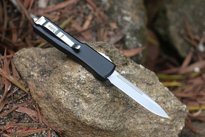 UTX-70 D/A OTF S/E Automatic Knife Black (2.4" Stonewash) (2) UTX-70 D/A OTF S/E Automatic Knife Black (2.4" Stonewash) (2)