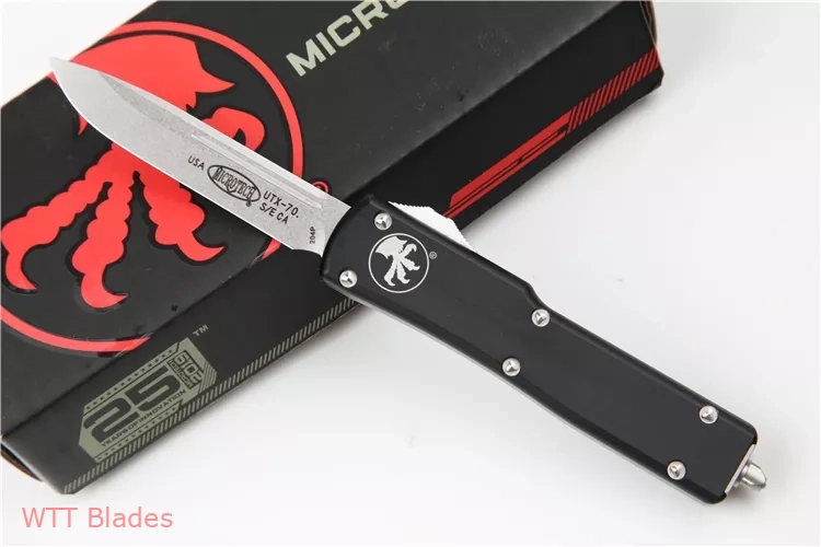 UTX-70 D/A OTF S/E Automatic Knife Black (2.4" Stonewash) UTX-70 D/A OTF S/E Automatic Knife Black (2.4" Stonewash)