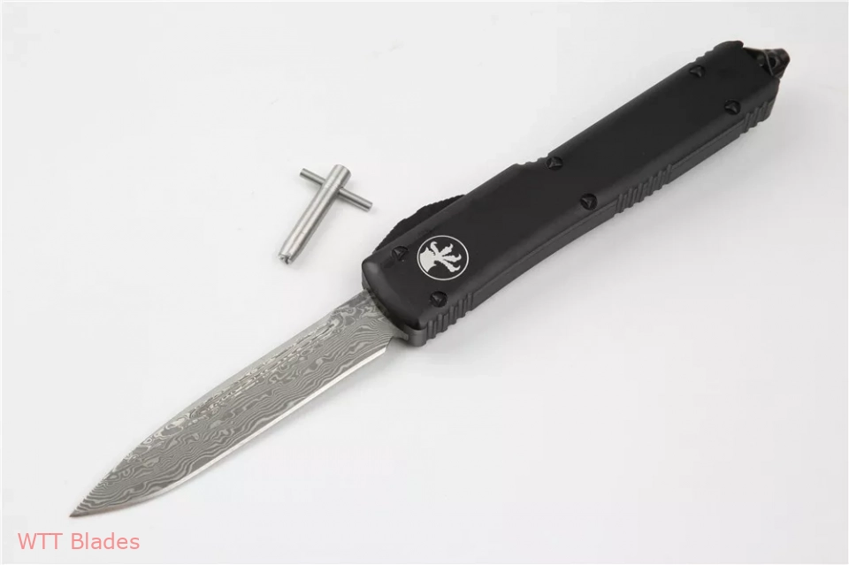 UTX-70 D/A OTF S/E Tactical Automatic Knife (2.4" Damascus) UTX-70 D/A OTF S/E Tactical Automatic Knife (2.4" Damascus)