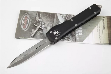 UTX-70 D/E OTF Automatic Knife (2.4" Damascus) UTX-70 D/E OTF Automatic Knife (2.4" Damascus)