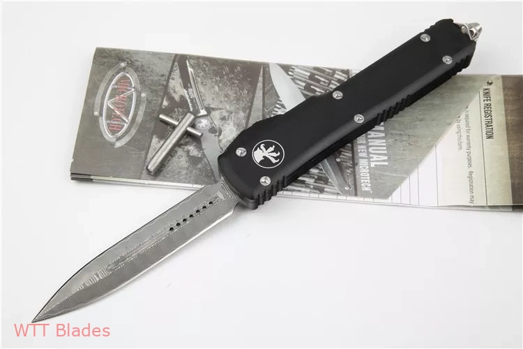 UTX-70 D/E OTF Automatic Knife (2.4" Damascus) UTX-70 D/E OTF Automatic Knife (2.4" Damascus)