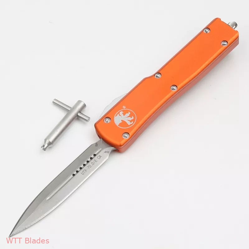 UTX-70 D/E OTF Automatic Knife Orange (2.4" Stonewash) UTX-70 D/E OTF Automatic Knife Orange (2.4" Stonewash)