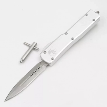 UTX-70 D/E OTF Automatic Knife Silver (2.4" Stonewash) UTX-70 D/E OTF Automatic Knife Silver (2.4" Stonewash)