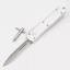 UTX-70 D/E OTF Automatic Knife Silver (2.4" Stonewash)