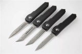 UTX-70 OTF Hellhound Tanto Automatic Knife Black (2.4" Damascus) (2) UTX-70 OTF Hellhound Tanto Automatic Knife Black (2.4" Damascus) (2)