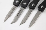 UTX-70 OTF Hellhound Tanto Automatic Knife Black (2.4" Damascus) (4) UTX-70 OTF Hellhound Tanto Automatic Knife Black (2.4" Damascus) (4)