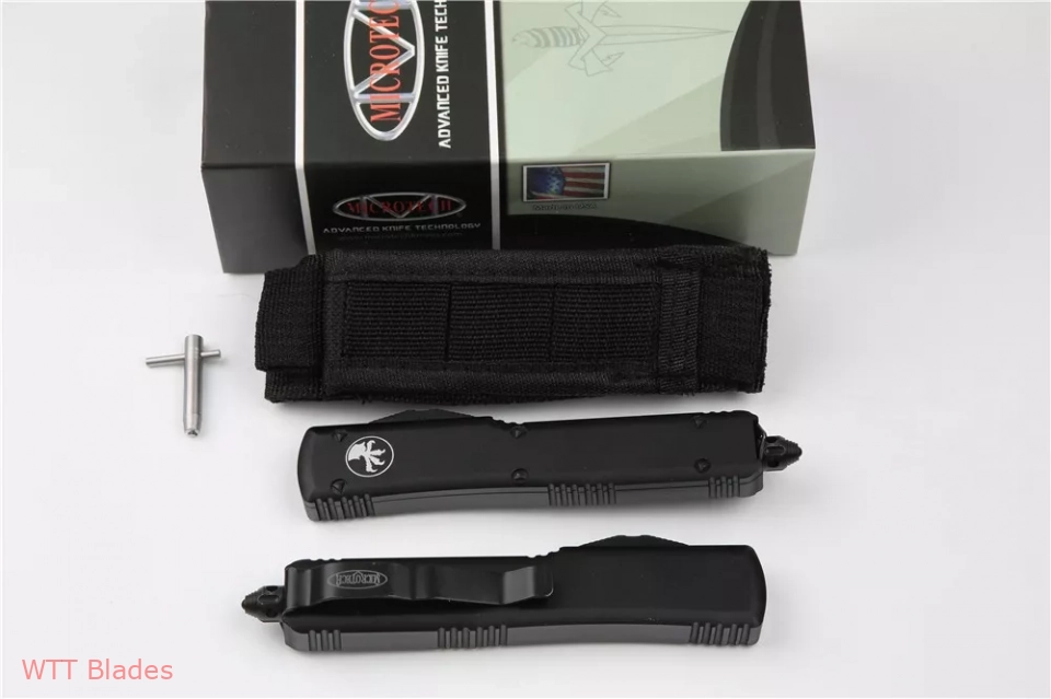 UTX-70 Tanto OTF Automatic Knife Black (2.4" Damascus) (8) UTX-70 Tanto OTF Automatic Knife Black (2.4" Damascus) (8)