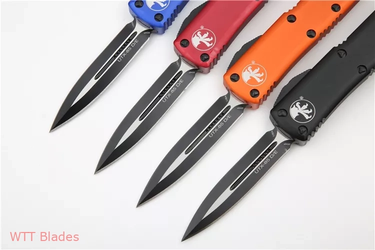 UTX-85 D/E OTF Auto Knife Red (3.125" Black) (3) UTX-85 D/E OTF Auto Knife Red (3.125" Black) (3)