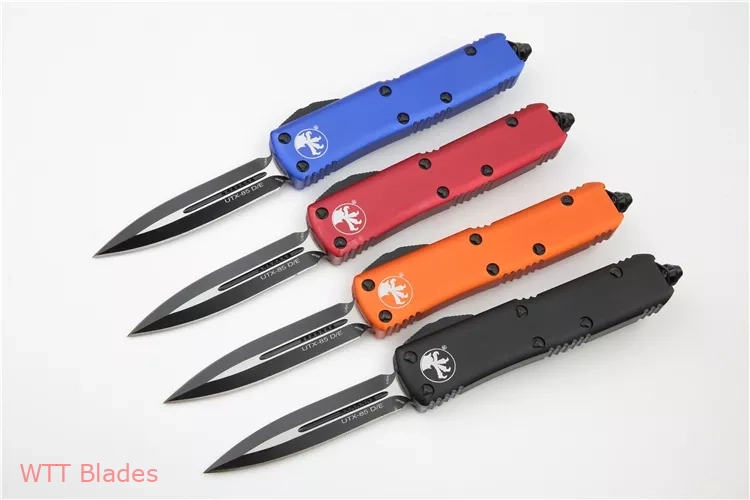 UTX-85 D/E OTF Automatic Knife Tactical (3.125" Black) (2) UTX-85 D/E OTF Automatic Knife Tactical (3.125" Black) (2)